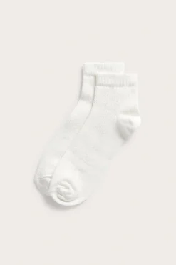 Ankelsokker med pointellemønster