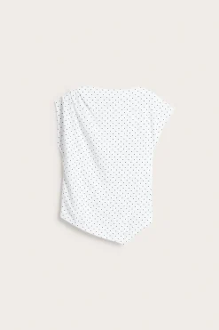 Asymmetrisk topp med prikker