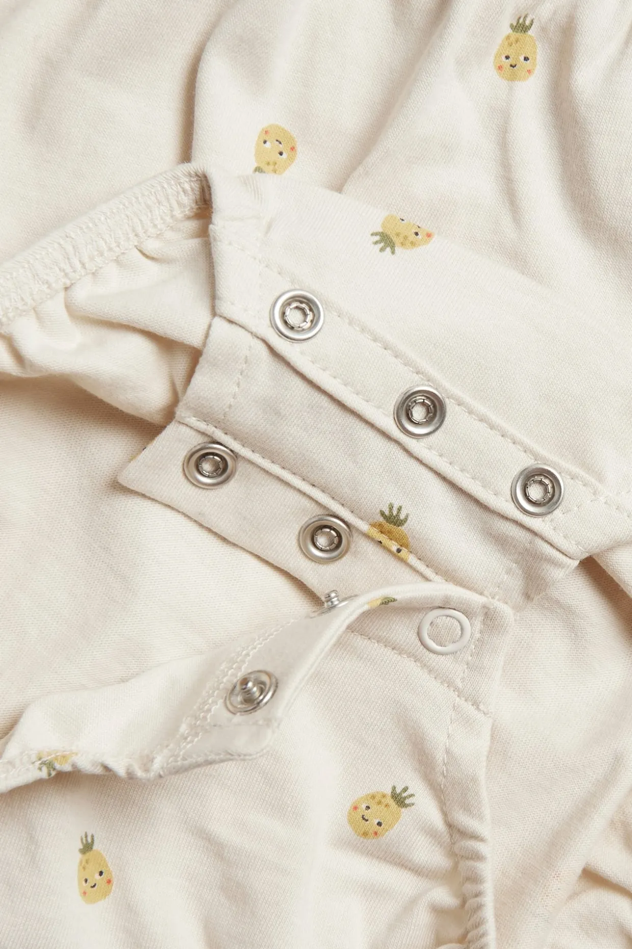 Babybody med ananaser