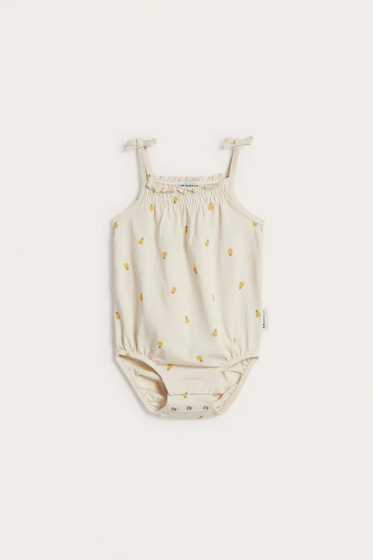 Babybody med ananaser