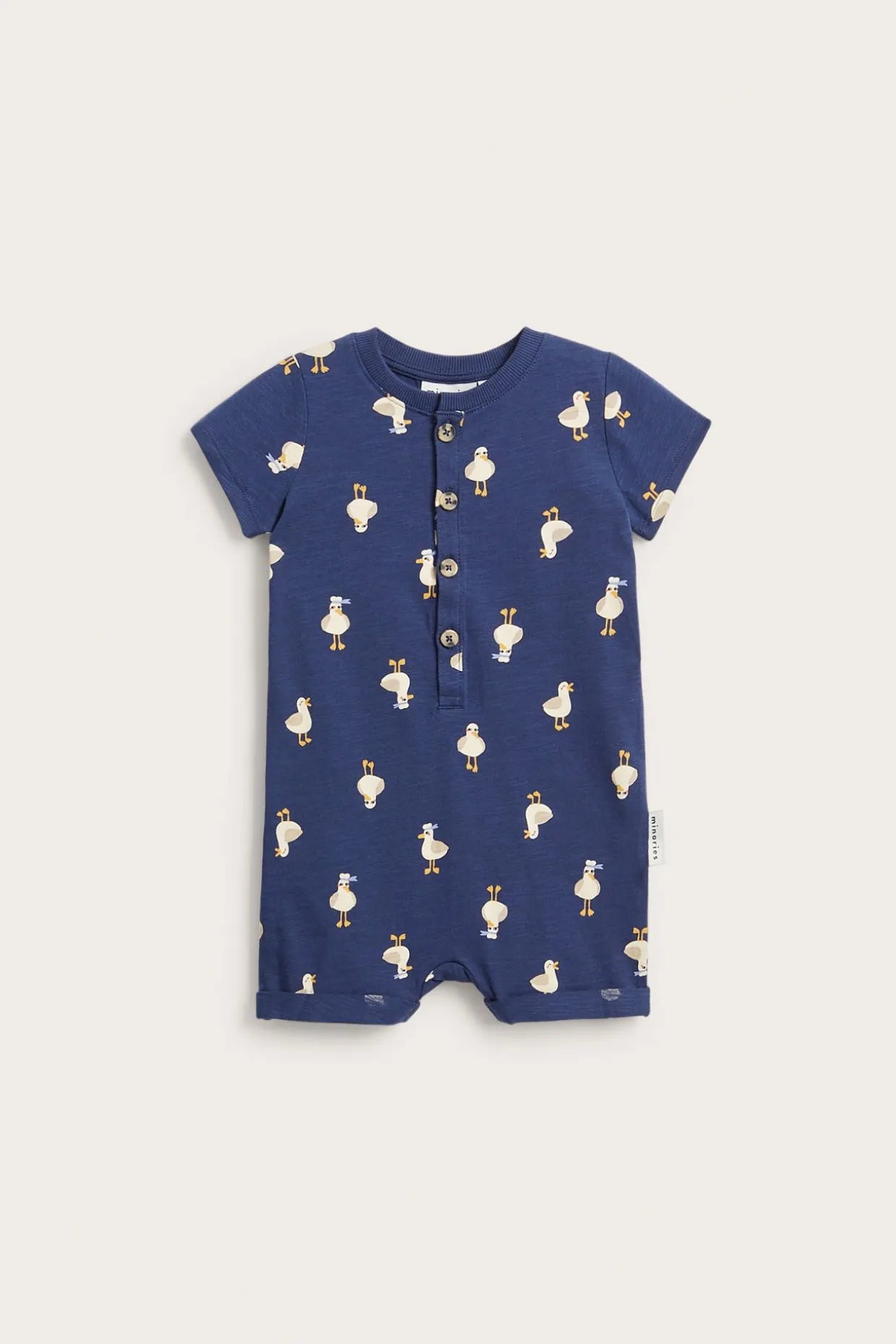 Babyjumpsuit med måker