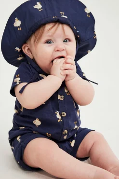 Babyjumpsuit med måker