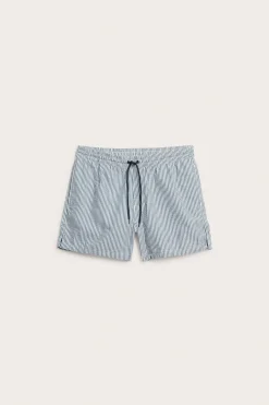 Badeshorts i seersucker