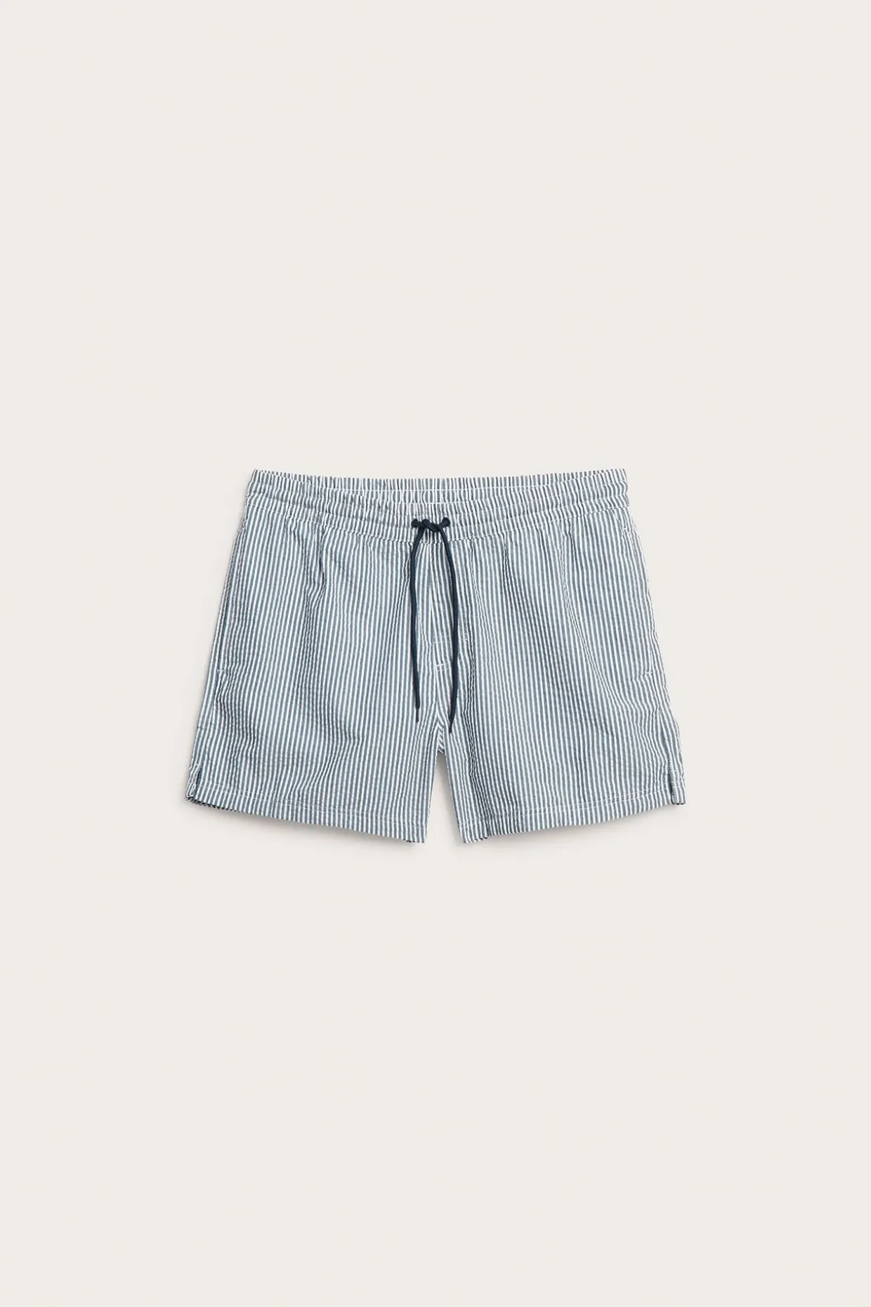 Badeshorts i seersucker