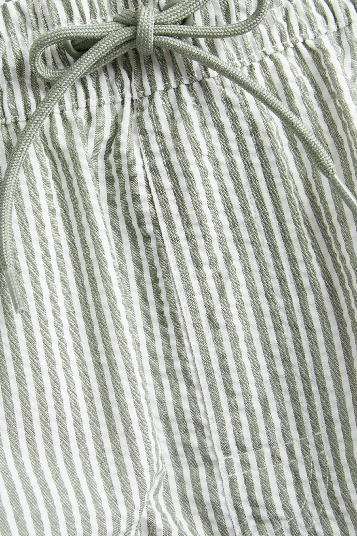 Badeshorts i seersucker