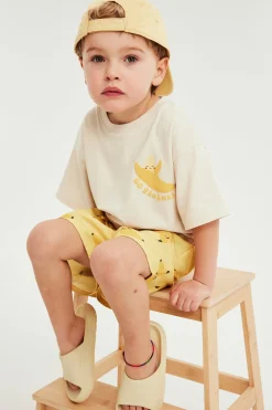 Badeshorts med bananer