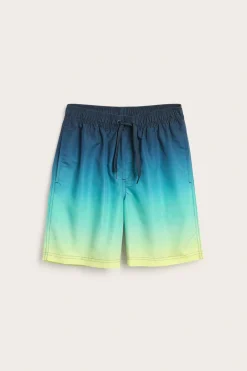 Badeshorts med ombré-mønster