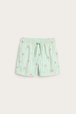 Badeshorts med vannmelonmønster