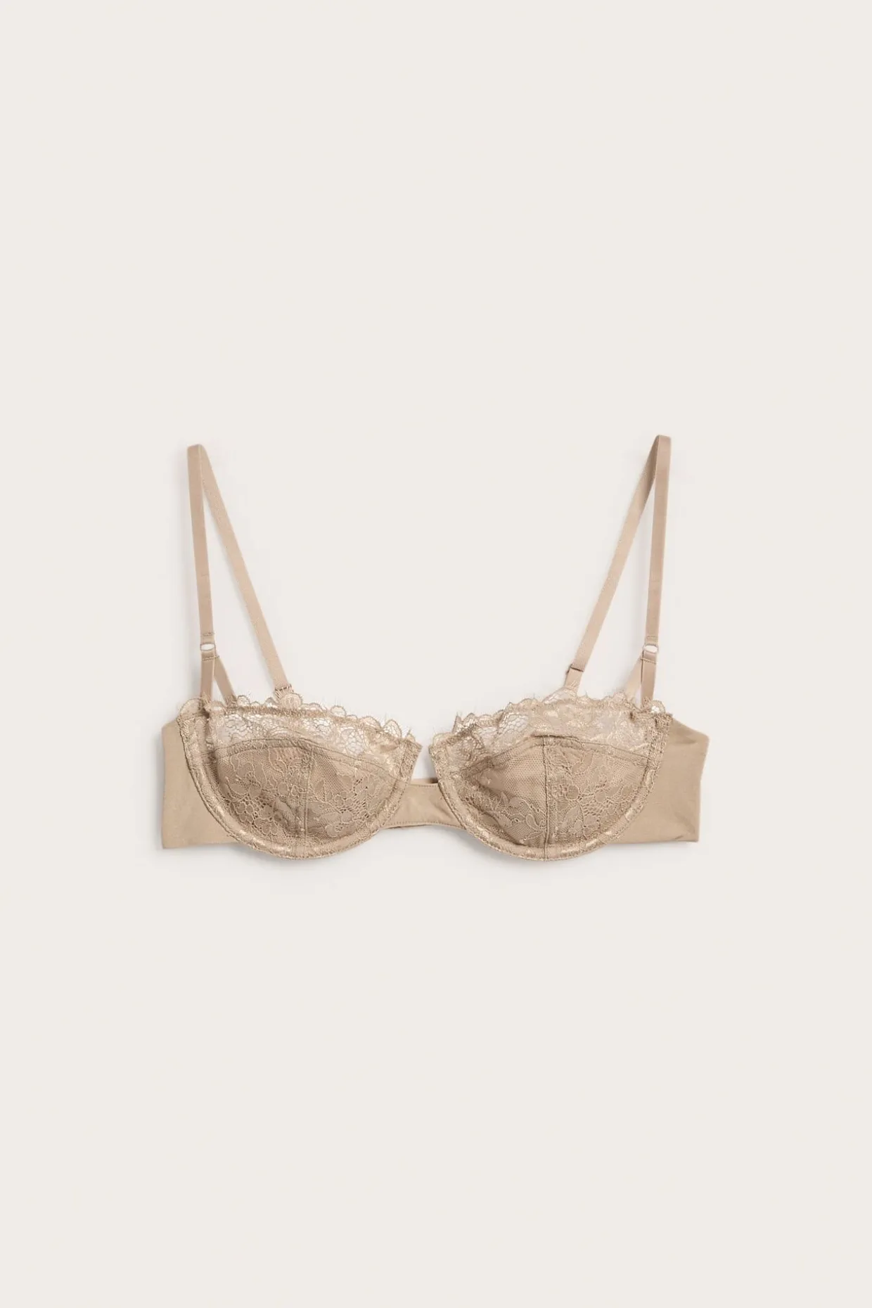 Balconette-BH i blonder