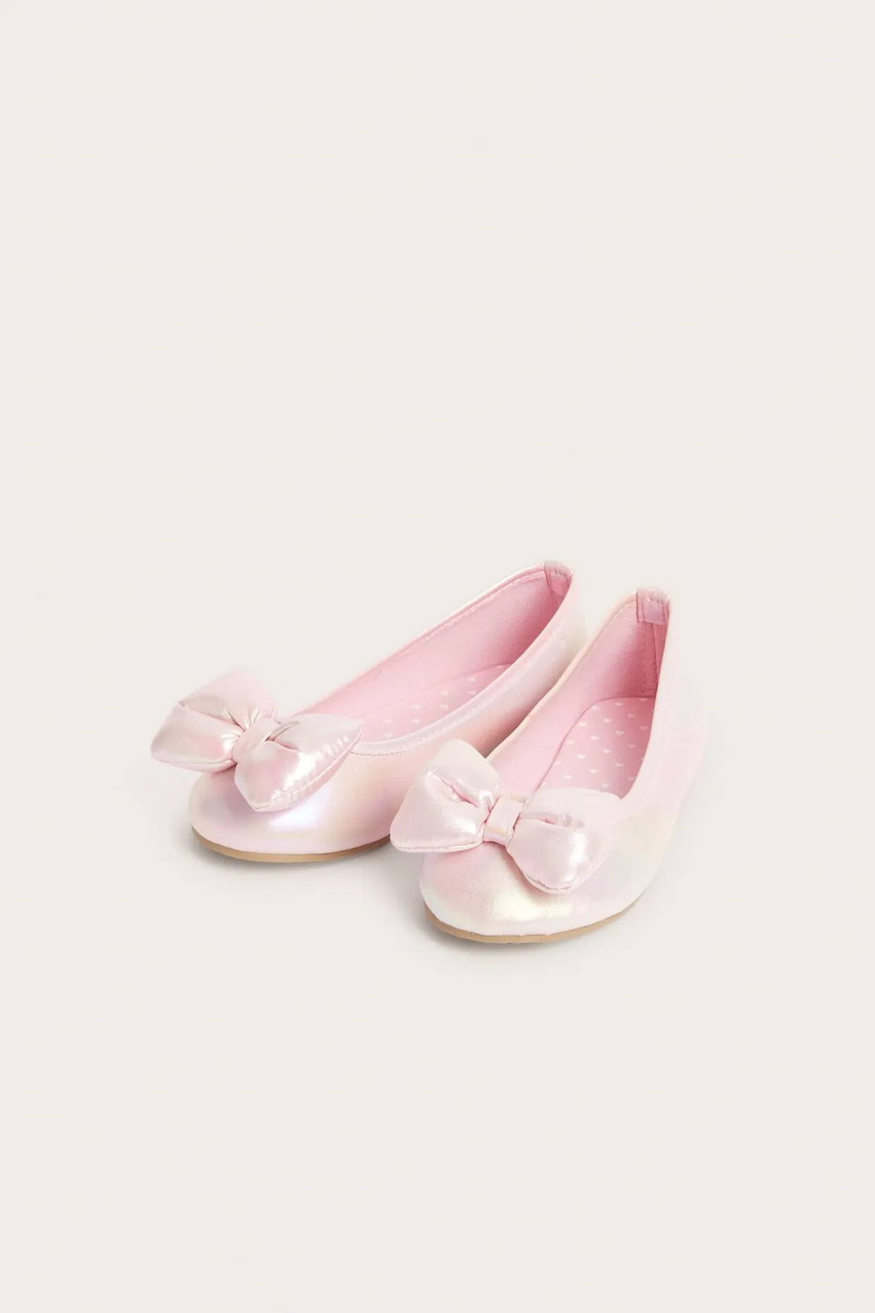 Ballerinasko med sløyfe