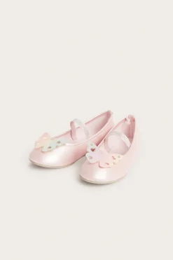 Ballerinasko med sommerfugler