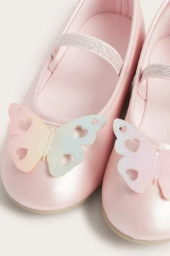 Ballerinasko med sommerfugler