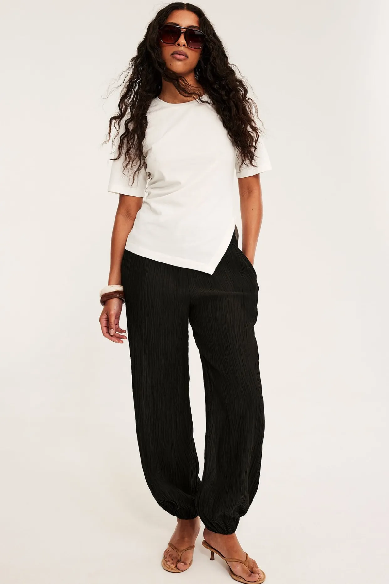 Ballongbukser med vaffelsøm