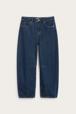 Barrel jeans high waist