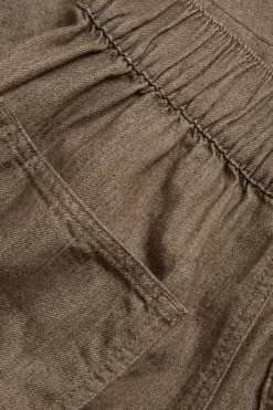 Barrelskjørt i denim