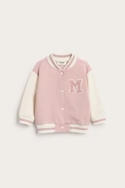 Baseballjakke med broderi