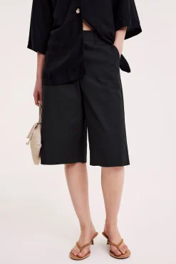 Bermudashorts i bomullsblanding