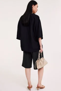 Bermudashorts i bomullsblanding