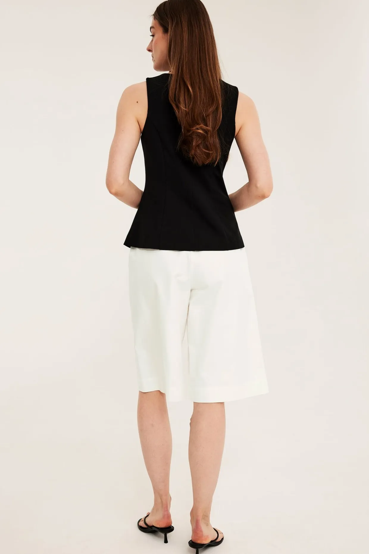 Bermudashorts i bomullsblanding