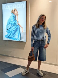 Bermudashorts i denim
