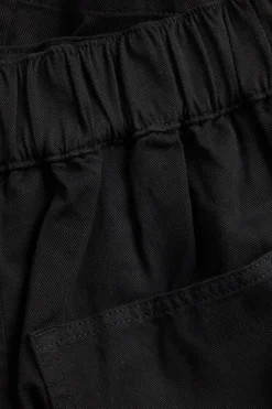 Bermudashorts i lyocell- og bomullsblanding