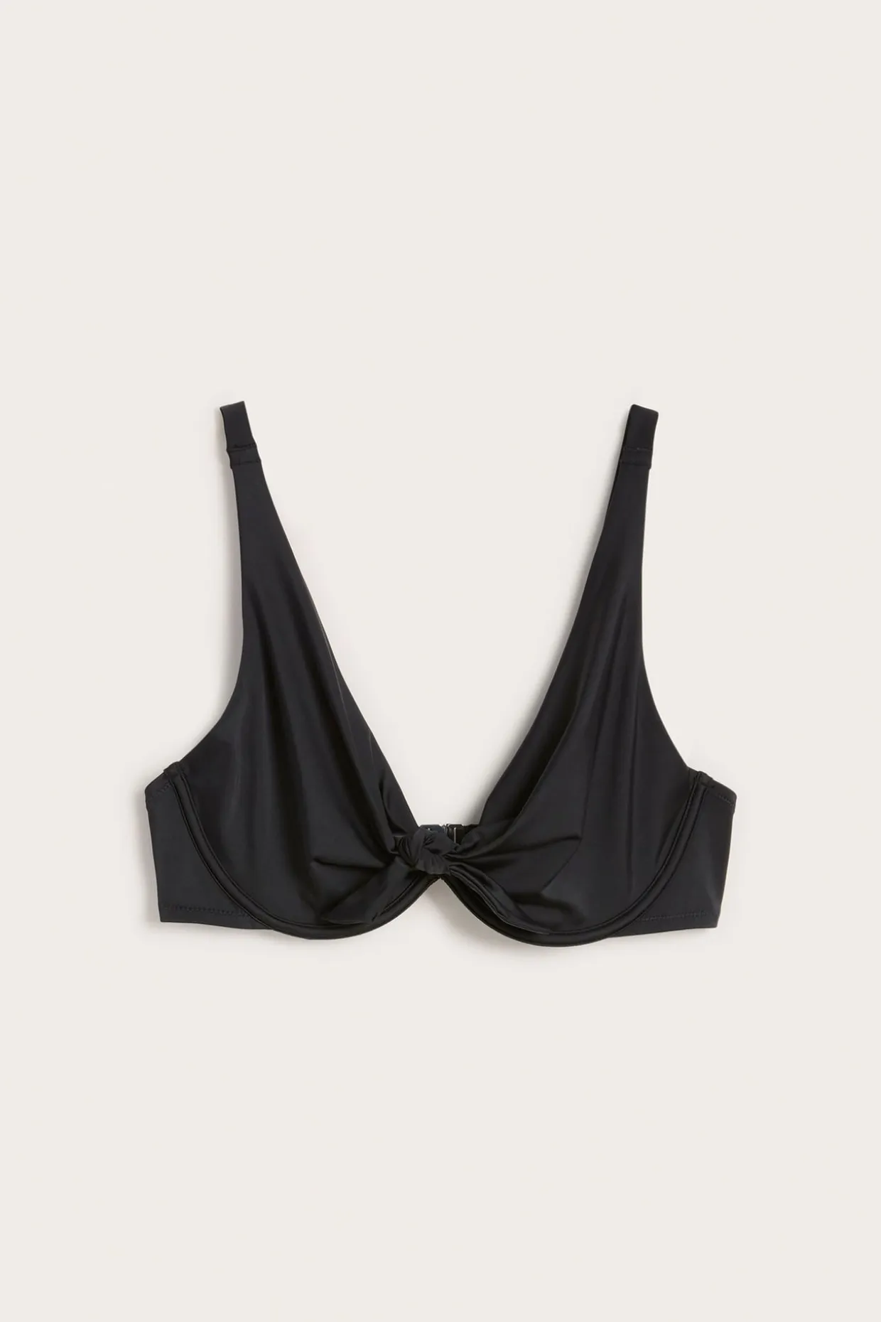 Bikini-BH med knytedetalj