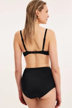 Bikini-BH med omslagsdetalj