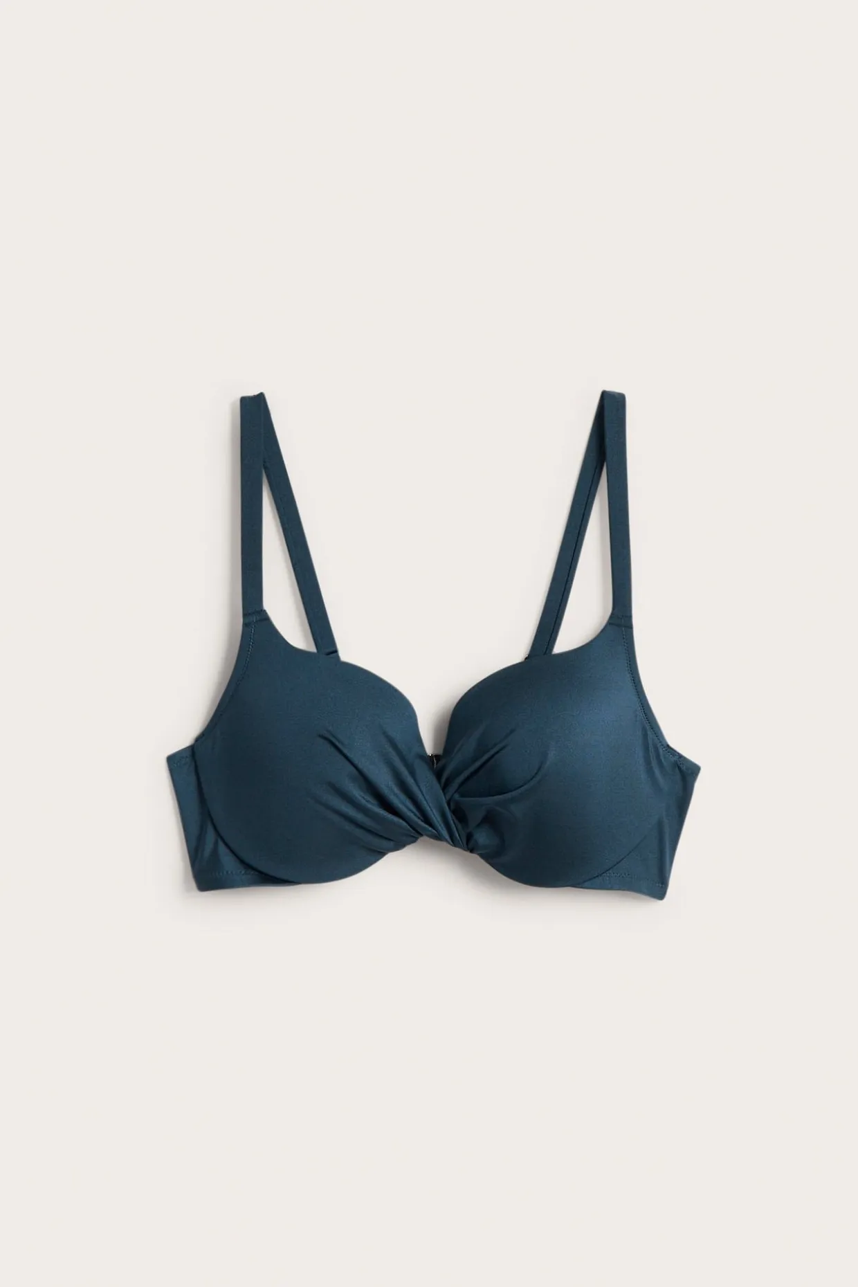 Bikini-BH med omslagsdetalj