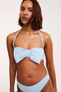 Bikini-BH med sløyfe