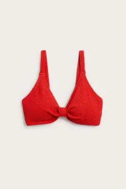 Bikini-BH med struktur