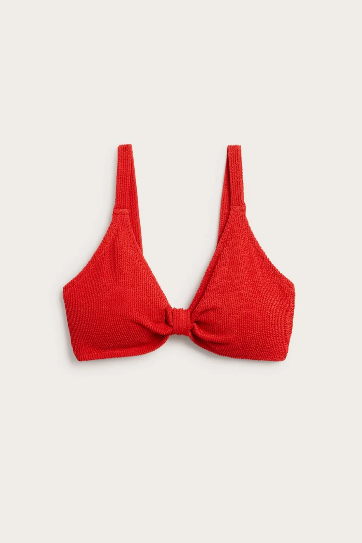 Bikini-BH med struktur