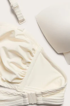 Bikini-BH med struktur