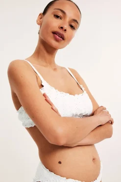 Bikini-BH med volanger