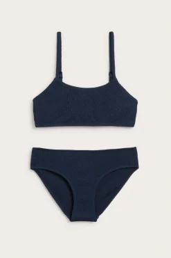 Bikini med vaffelstruktur