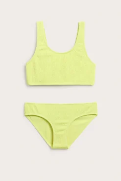 Bikini med vaffelstruktur