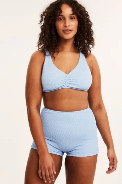 Bikinishorts høy midje | Lyseblå | Dame | Kappahl