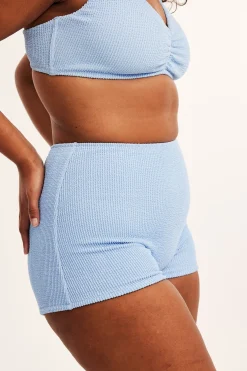 Bikinishorts høy midje | Lyseblå | Dame | Kappahl