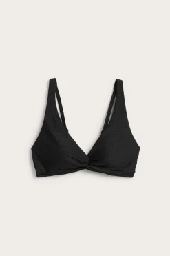 Bikinitopp med vridd detalj