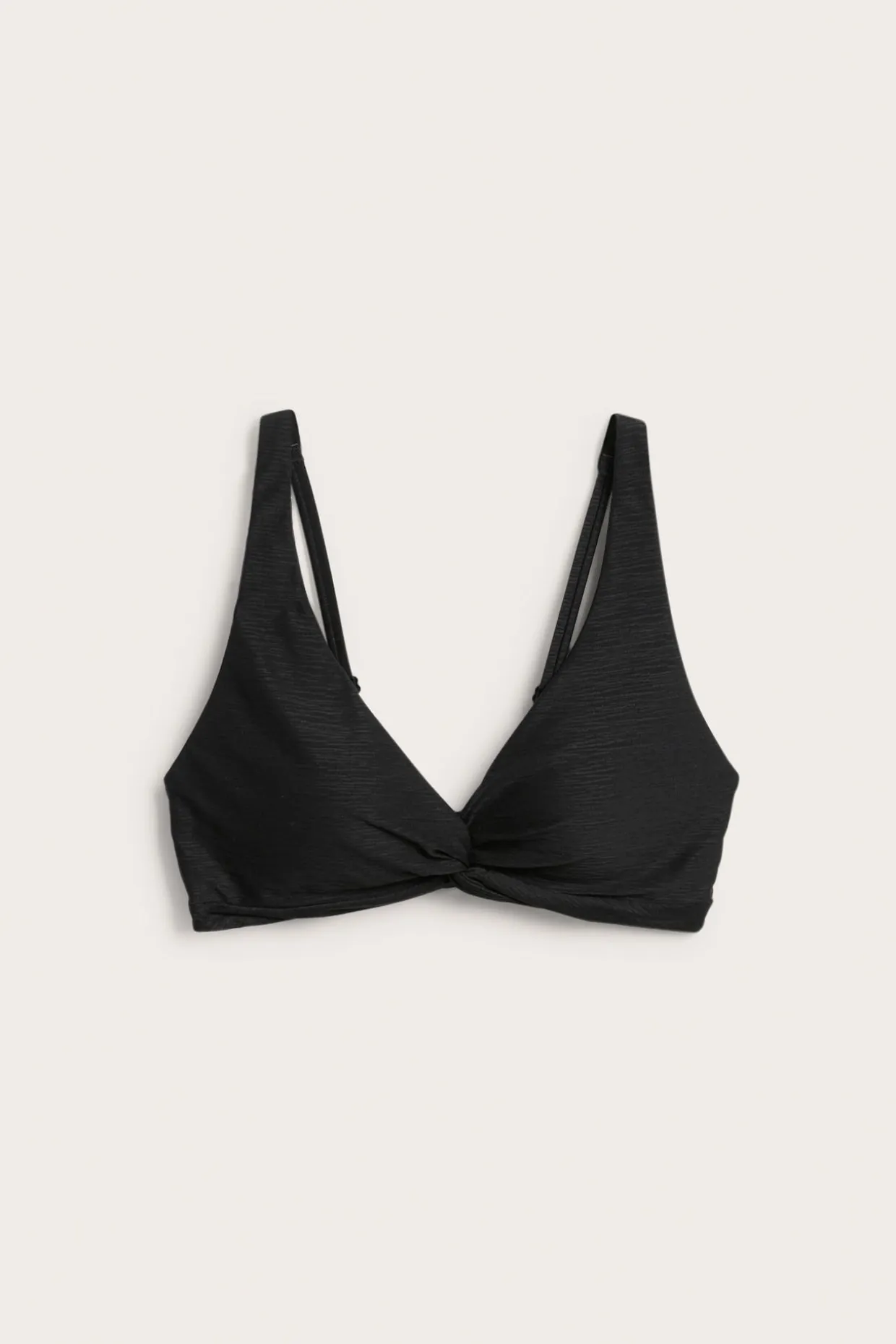 Bikinitopp med vridd detalj