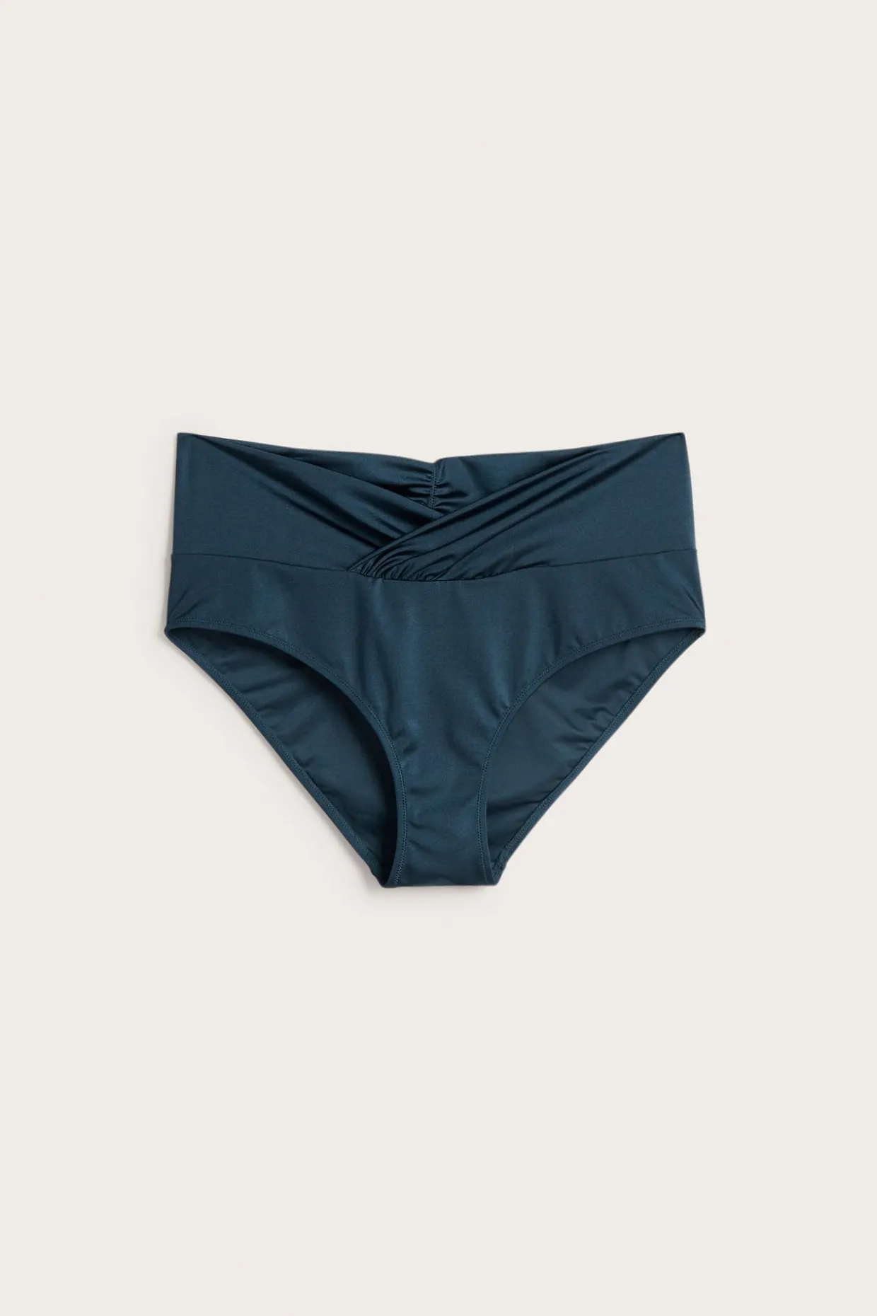 Bikinitruse med drapering