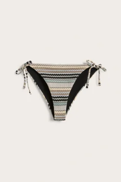 Bikinitruse med knytebånd