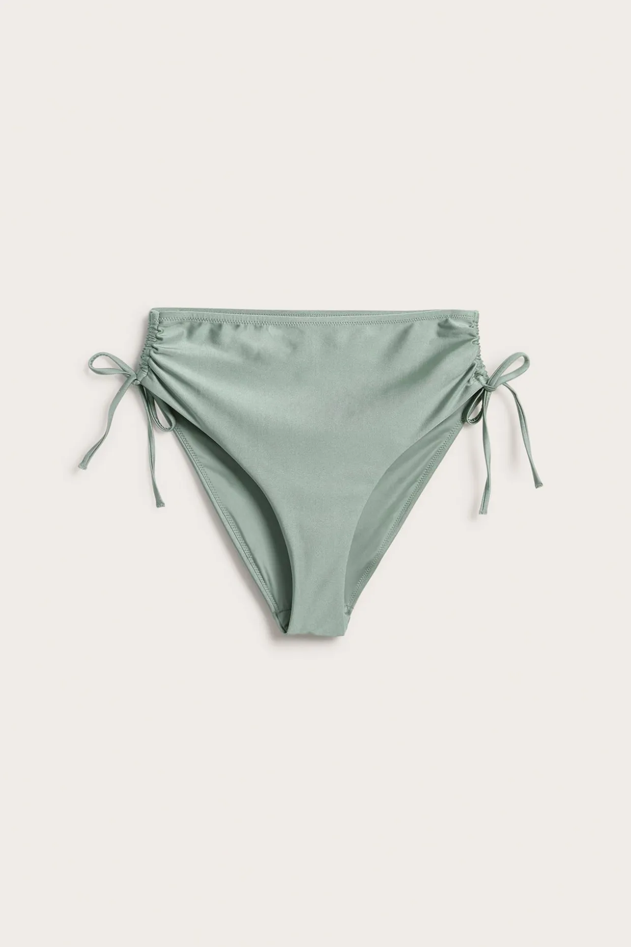 Bikinitruse med knytedetalj
