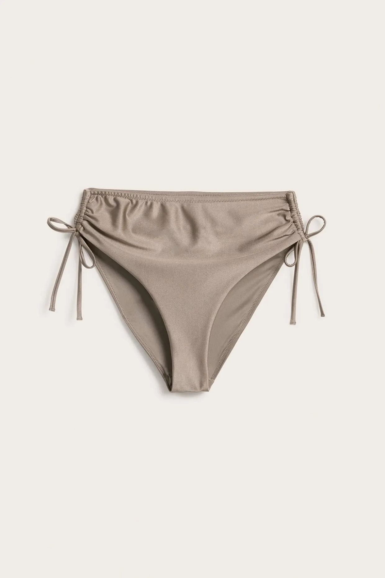 Bikinitruse med knytedetalj