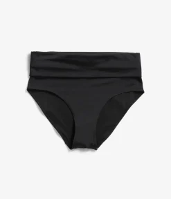 Bikinitruse med midje som kan brettes ned
