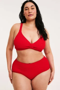 Bikinitruse med struktur