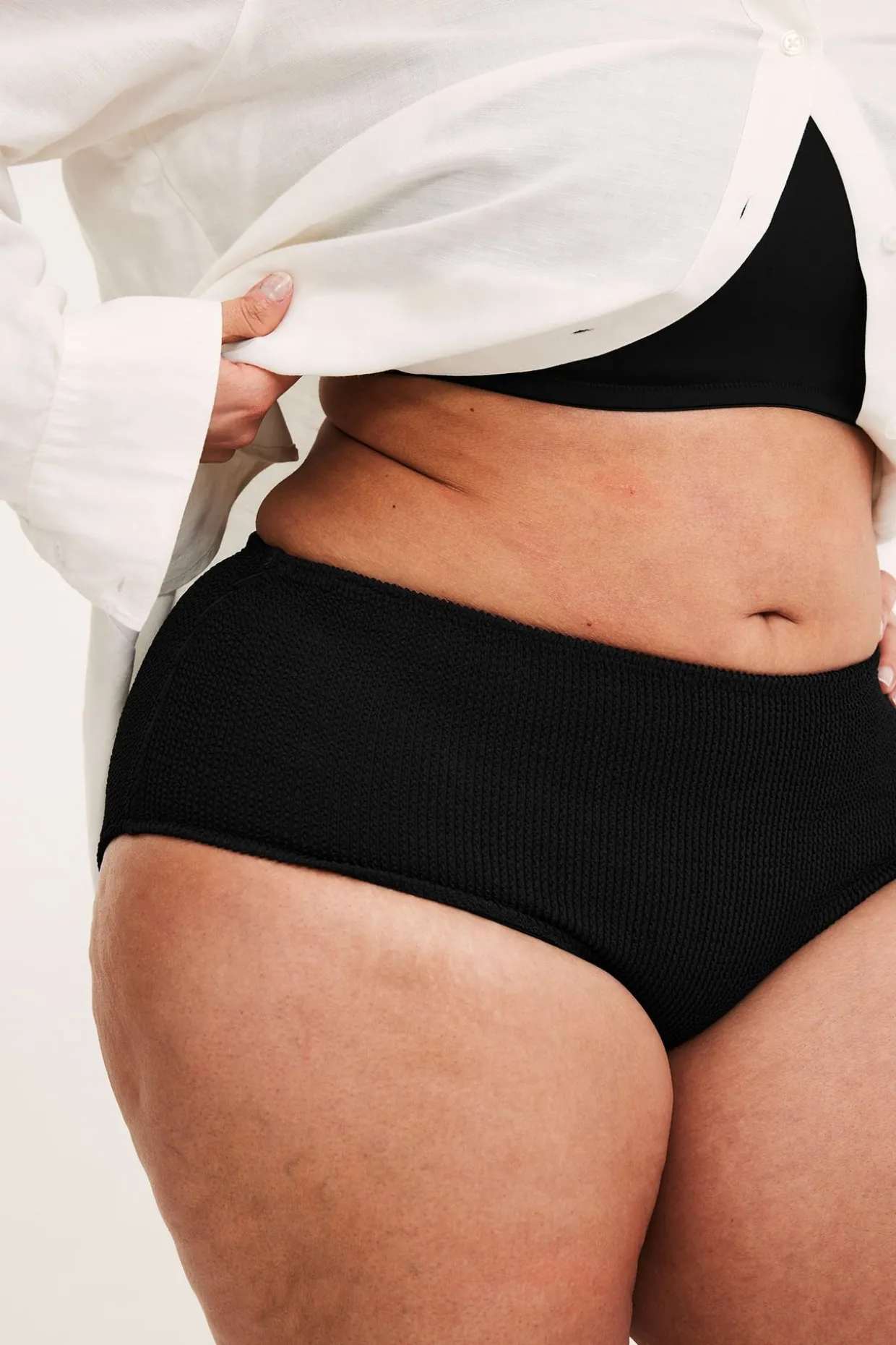 Bikinitruse med struktur