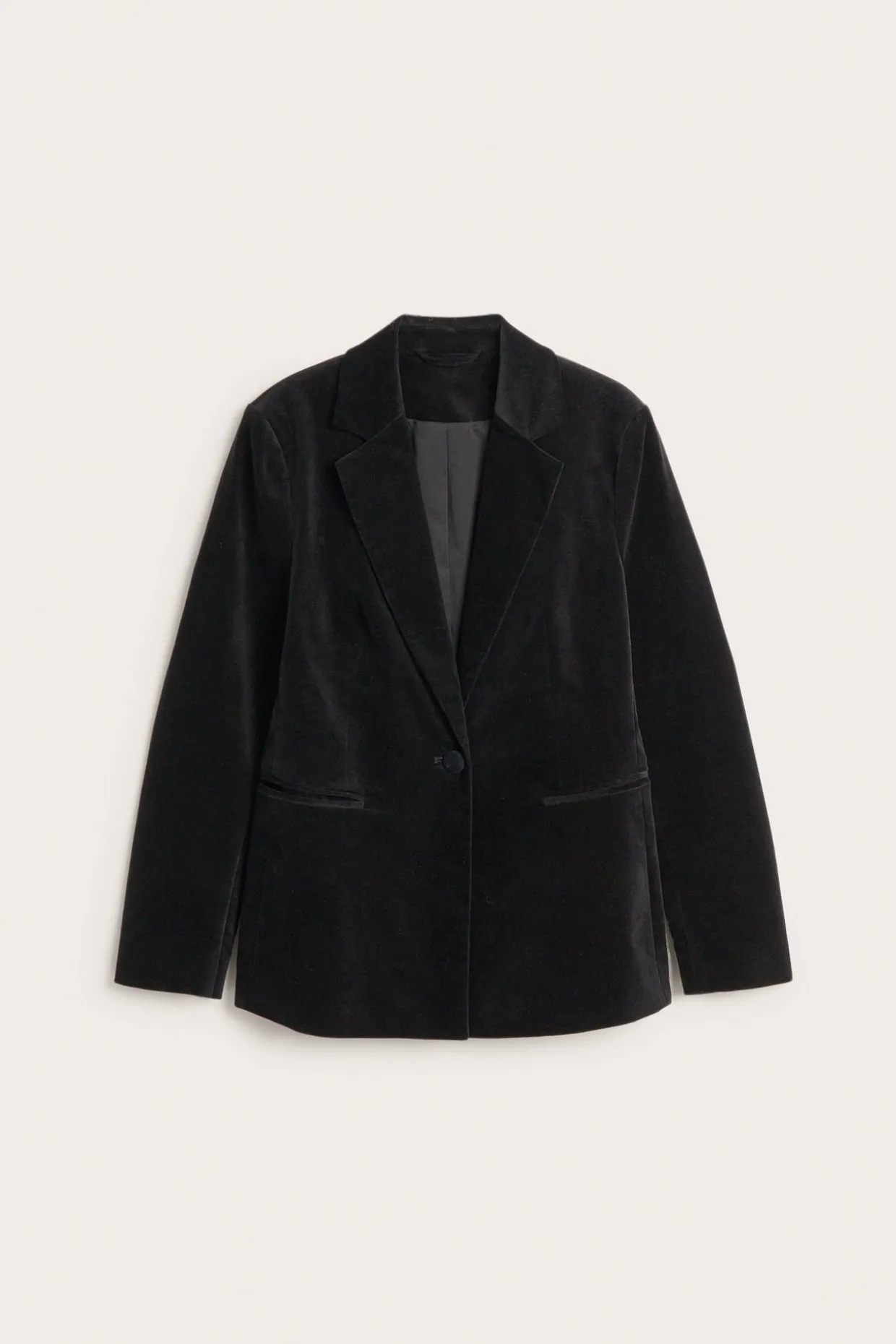 Blazer i fløyel