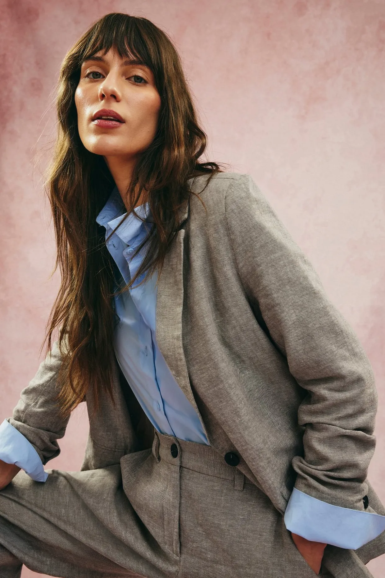 Blazer i linblanding