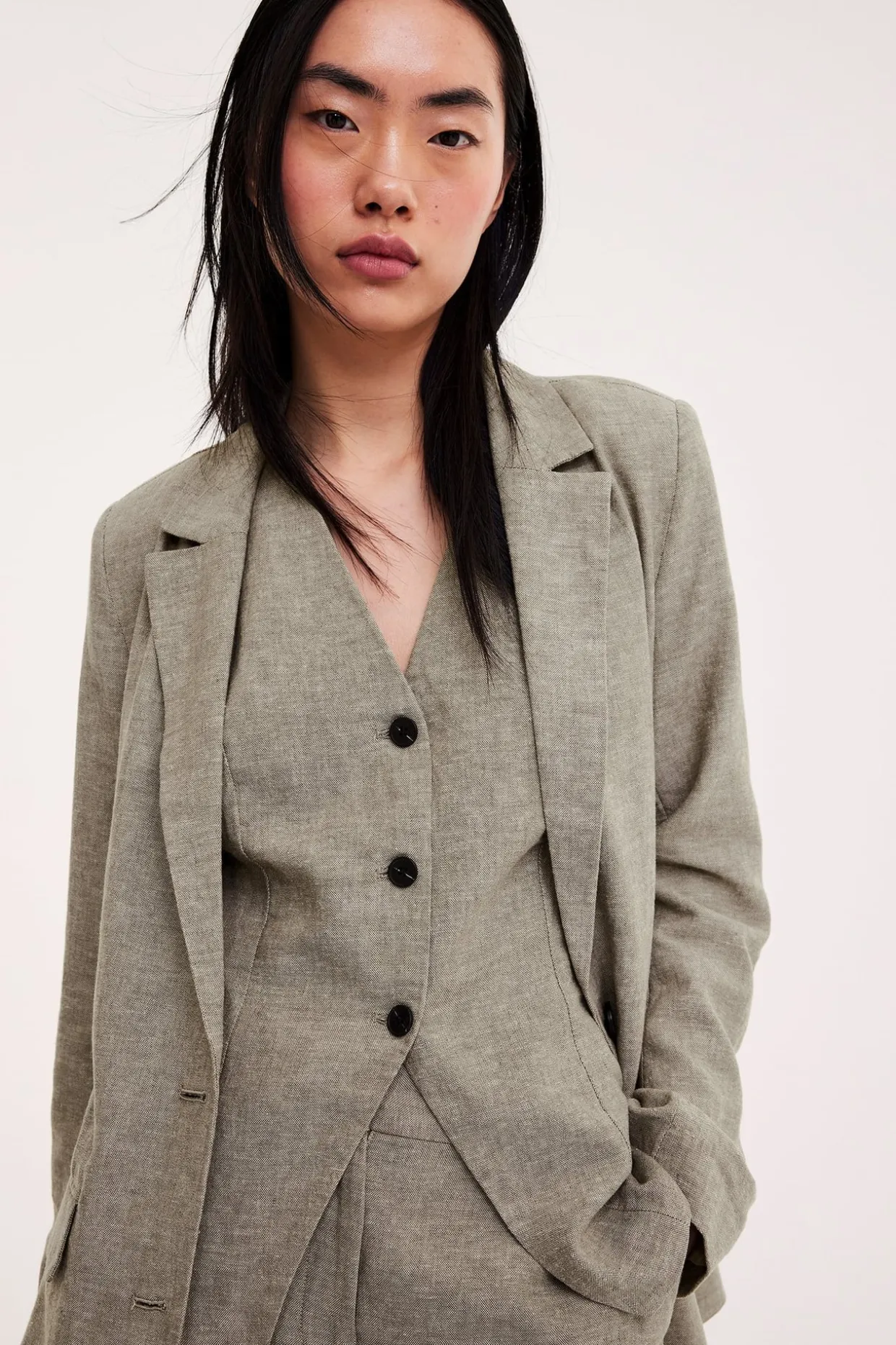 Blazer i linblanding