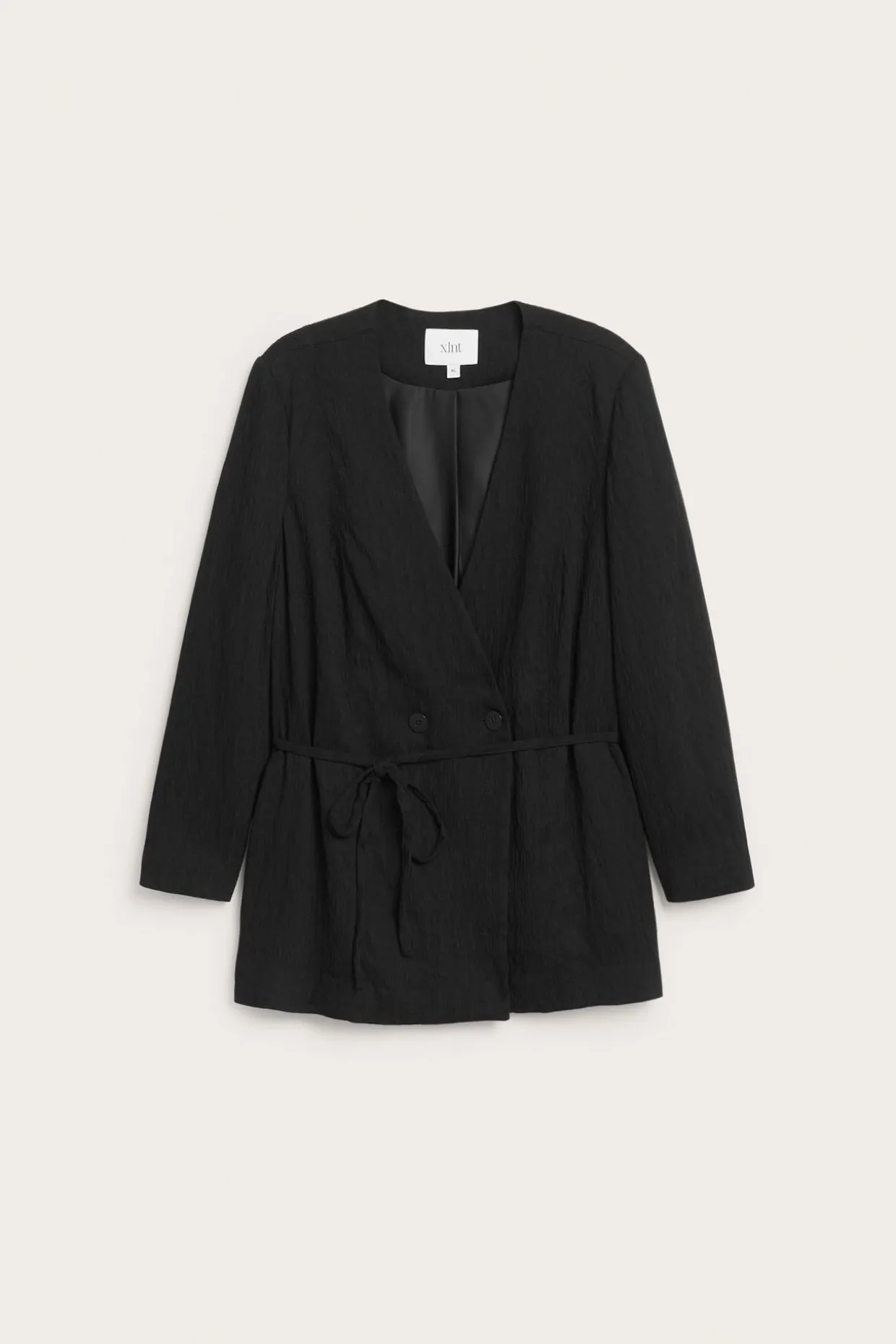 Blazer med knytebånd